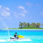 Jet skiing