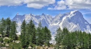 Grandes Jorasses Mountain