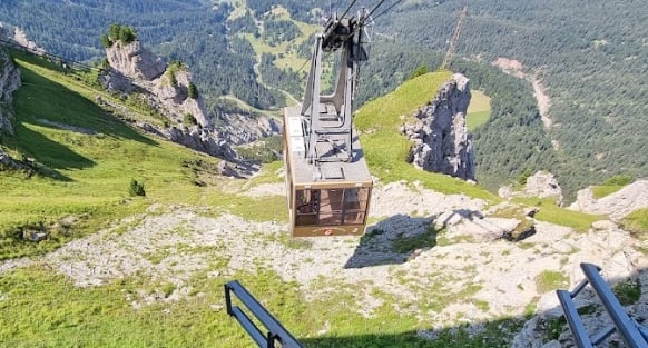 Seceda Mountain Cable Car