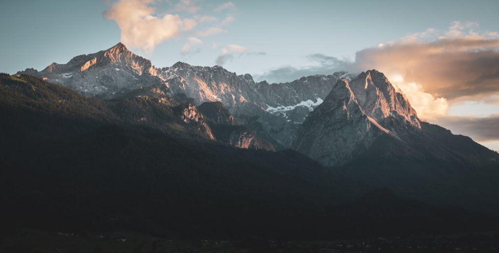 Zugspitze Mountain Germanys Tallest